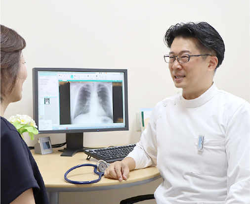 内科・循環器内科・放射線科　
西成区の難波医院　院長　難波雅司