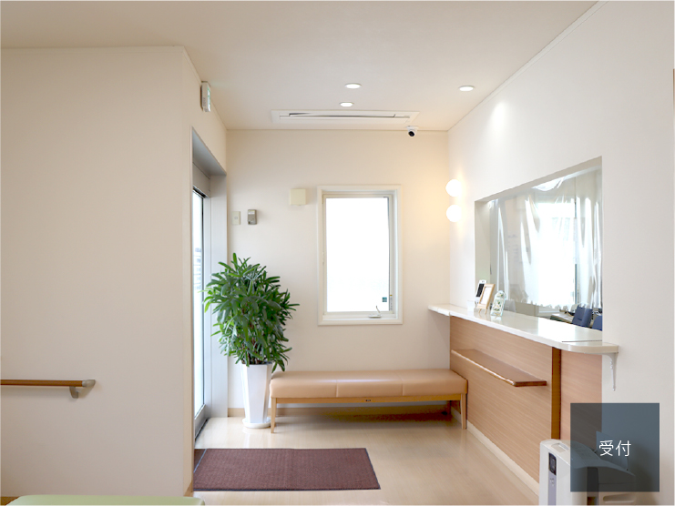 内科・循環器科・放射線科　難波医院受付の写真