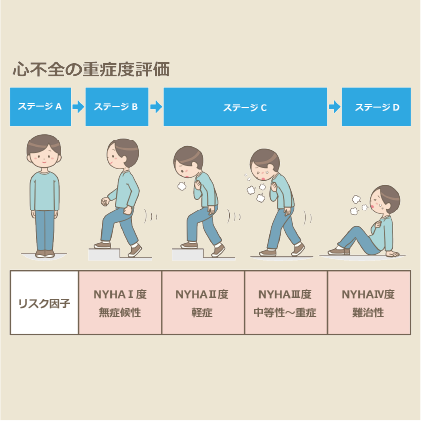 心不全の重症度評価